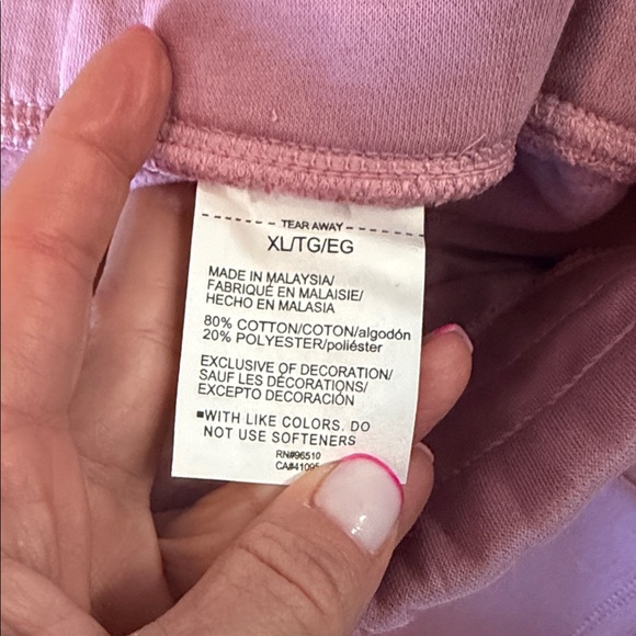 Under Armour Women's Light Pink 4” Essential Fleece Athletic Shorts Sz XL! - Picture 6 of 7